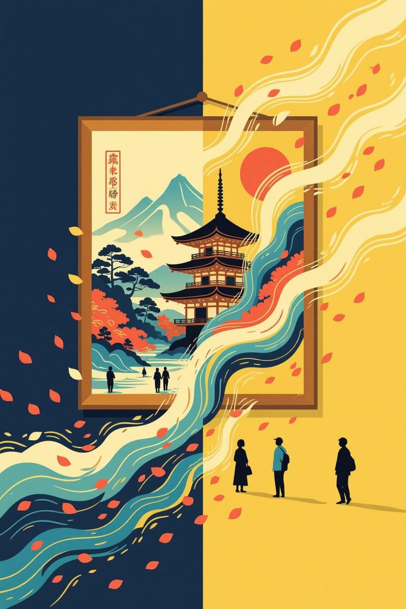 Veo + Fukuda Art Museum: Breathing Life into Static Masterpieces with “Moving Paintings”!